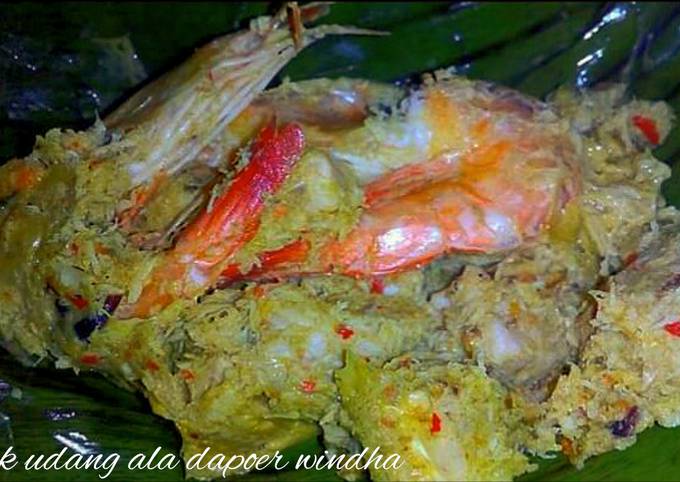 Bagaimana Menyiapkan #184. Botok Udang ala Dapoer Windha yang Lezat