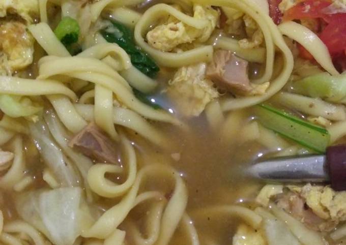 Resep Mie Godok Ayam Telur Oleh Billionaire Mom Cookpad