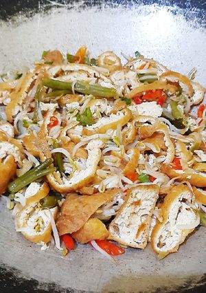 Foto resep Oseng Tahu Pong/Kopong