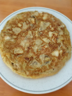 Una foto de Tortilla de berenjenas