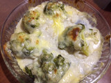 Brócoli gratinado saludable