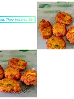Foto resep Perkedel Tahu Wortel Ebi
