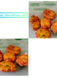 Foto resep Perkedel Tahu Wortel Ebi