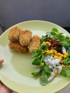 Una foto de Croquetas de quinoa y calabacín