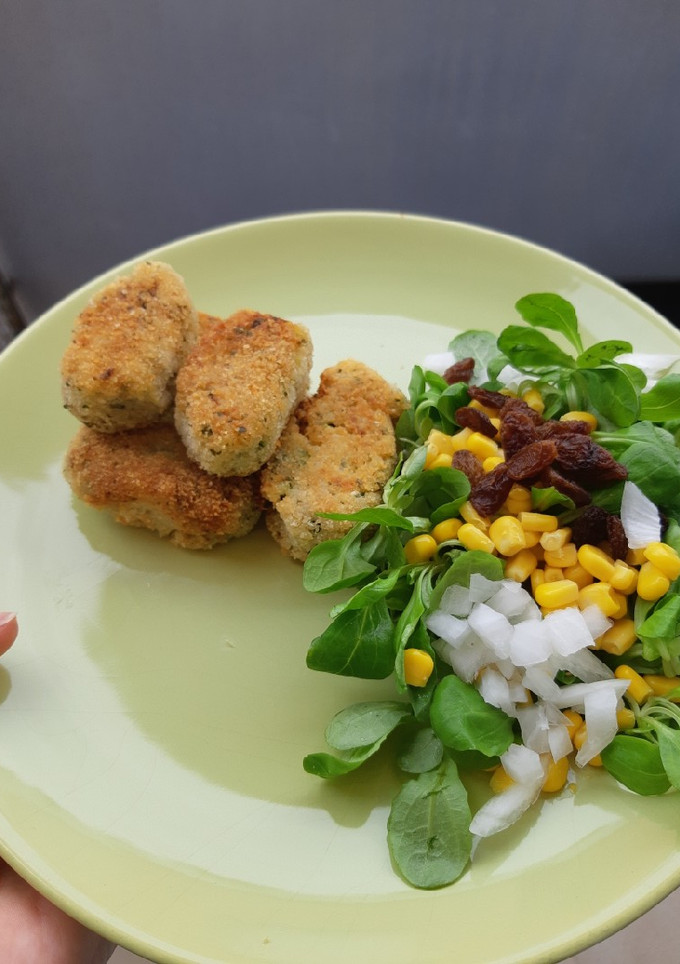 Una foto de Croquetas de quinoa y calabacín