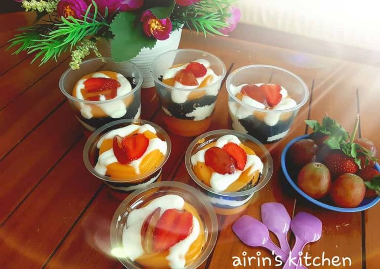 9 Resep: Pudding susu mangga with oreo creamcheese Untuk Pemula!
