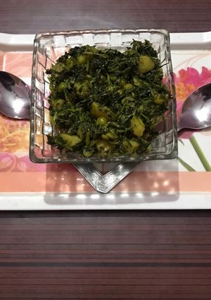A picture of Aloo Methi Ki Sabzi.