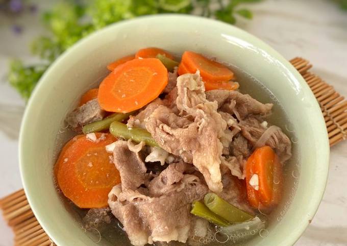 Resep Sukiyaki Soup, Maknyuss