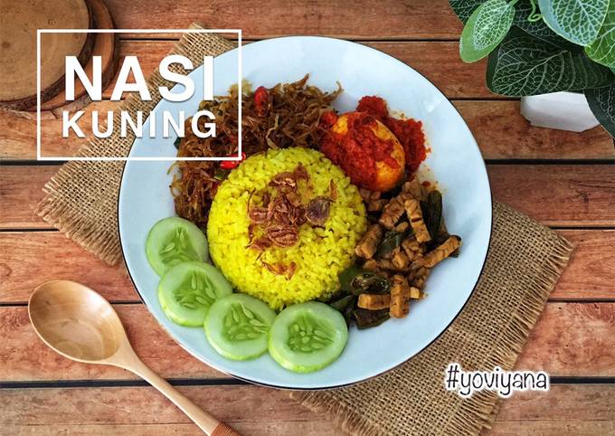 Resep Nasi Kuning Rice cooker #1, Enak