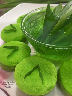 Foto resep Bingka Barandam Mini Versi Ijo
