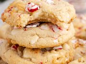 A picture of peppermint chocolate cookies