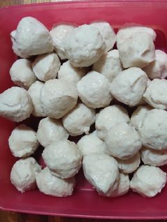 Foto resep Bakso Ayam baso ayam (pake blender)