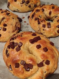 Φωτογραφία της συνταγής Αφράτα μπριός με κομματάκια σοκολάτας