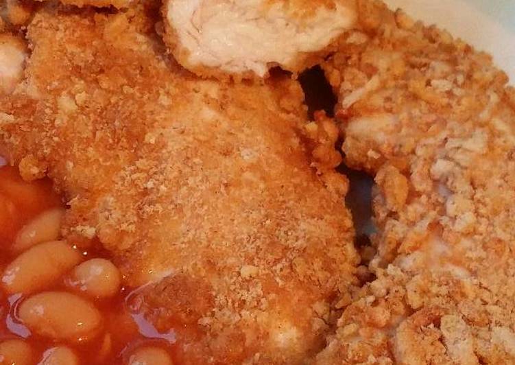 Recipe of Favorite Vickys Cereal-Breaded Chicken Goujons GF DF EF SF NF