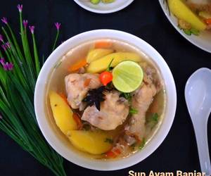 Mudahnya Menyajikan Sup Ayam Banjar Enak Sederhana