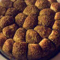 خلية الزعتر المحشية-レシピのメイン写真