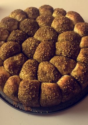 صورة لوصفة خلية الزعتر المحشية