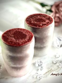 A picture of Mixed Berry Juice / Simple Breakfast Drink.