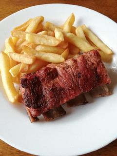 Una foto de Costillar de cerdo al horno