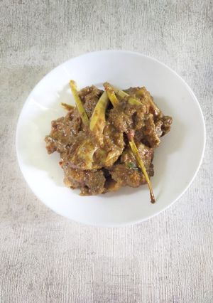 Foto resep Rendang tulang sapi