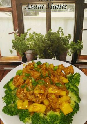 Foto resep Sweet sour Broccoli Chicken