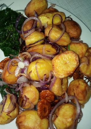 A picture of Pan fried Potatoes.