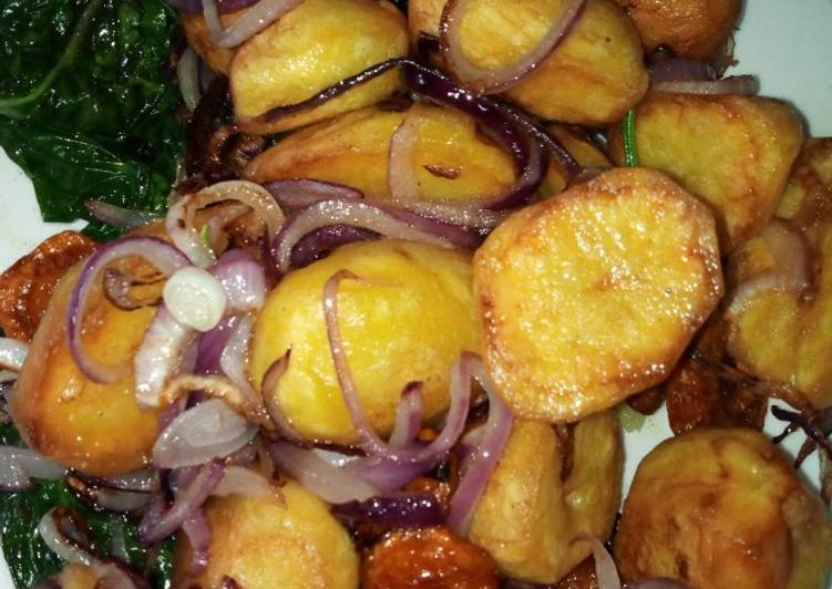 Recipe of Super Quick Homemade Pan fried Potatoes