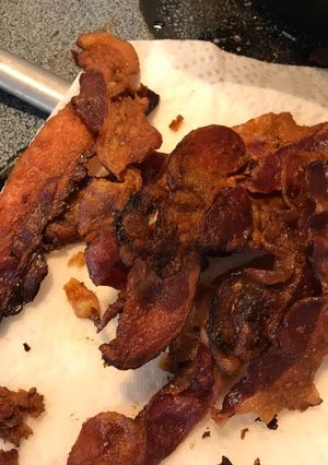 A picture of Oven bacon.