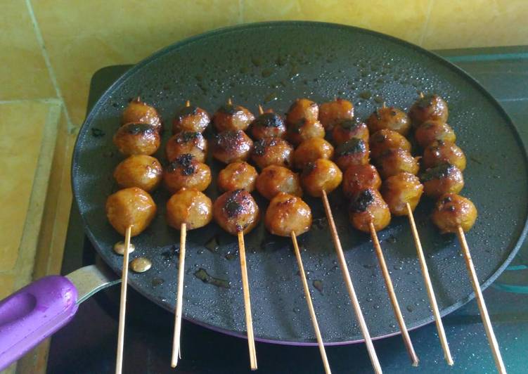 Resep Bakso bakar yang Bikin Ngiler