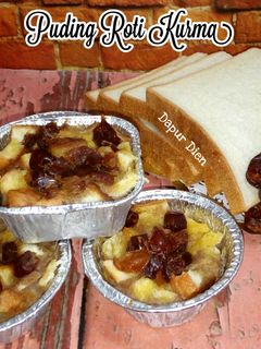Foto resep Puding Roti Kurma