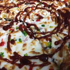 پیتزای مخلوط مرغ و قارچ🍕-レシピのメイン写真