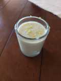 Mousse individual de limón keto