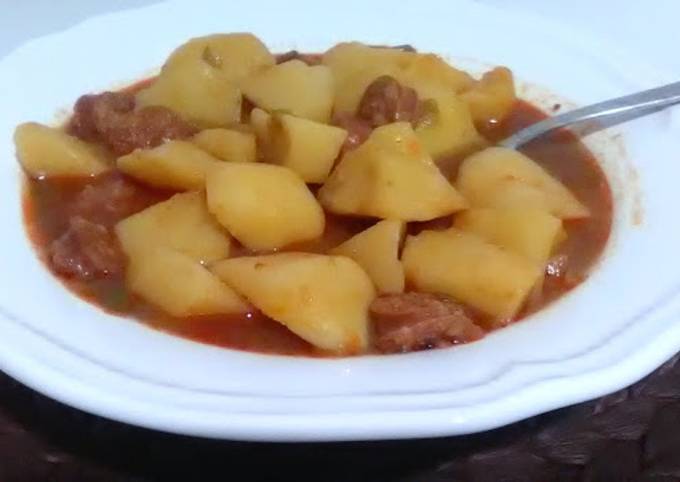 Patatas A La Riojana Receta De VinoyMiel- Cookpad