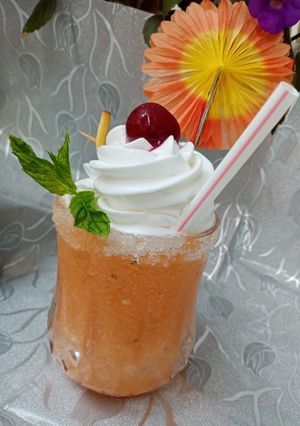 O poză a rețetei Virgin Peach Daiquiris... 🍹🍹.