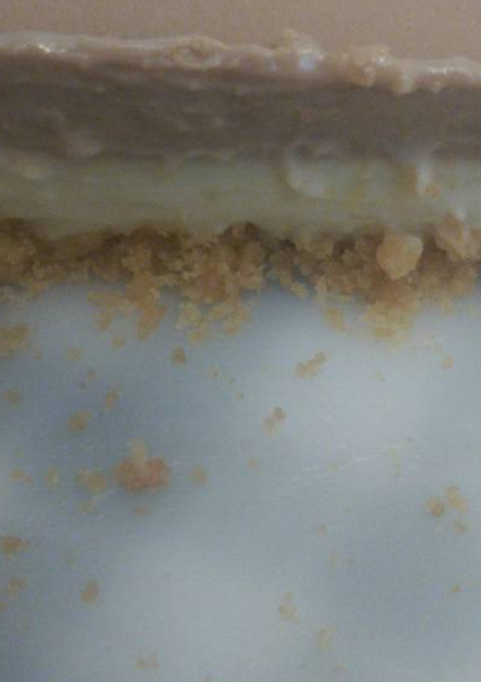 Una foto de Tarta de dos chocolates