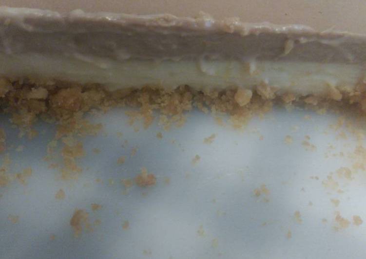 Tarta de dos chocolates