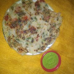 A picture of Uttapam.
