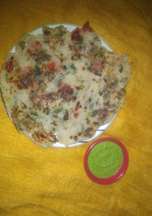 A picture of Uttapam.