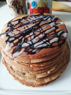 Una foto de Tortitas de cacao 🥞