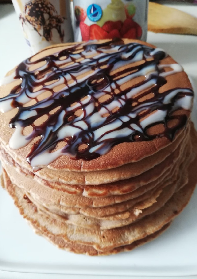 Una foto de Tortitas de cacao 🥞
