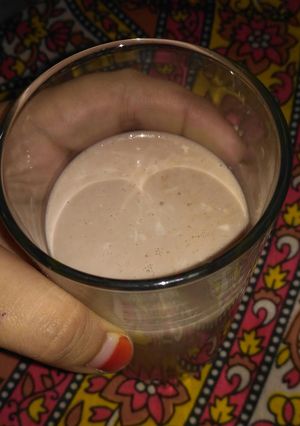 A picture of Chocolate milkshake.