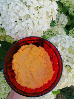 Une photo de Purée de patate douce