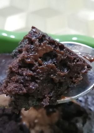 صورة لوصفة كيكة المايكرويف بدقيقتين او كيكه الملاعق