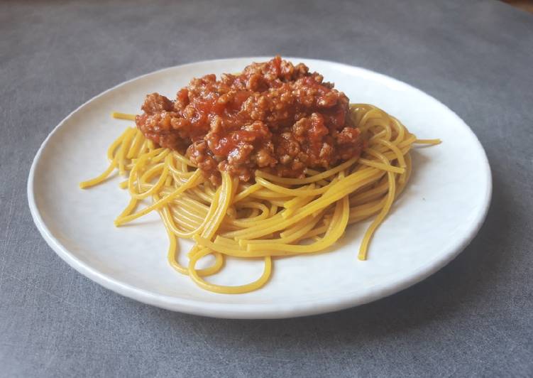 La Recette Pas à Pas Sauce bolognaise express