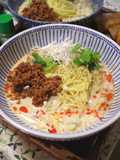 Cold Soy milk soup and Nikumiso noodles