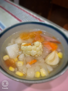 零廚藝_馬鈴薯番茄玉米蔬菜湯 的食譜成品照片