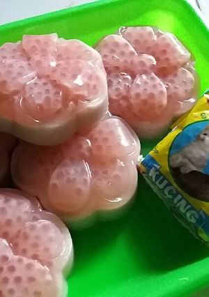 Foto resep Puding mutiara#bikinramadhanberkesan