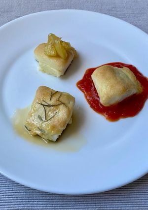 Una foto de Bacallà tres estacions 🍏🍅 🍯🌿