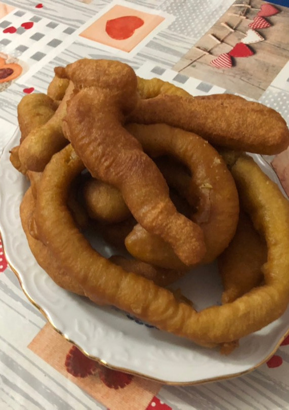 Una foto de Churros caseros de año nuevo