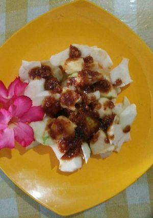 Foto resep Rujak manis mangga,jambu bangkok,apel